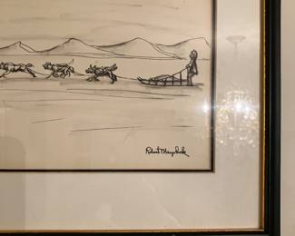 Signed Inuit art