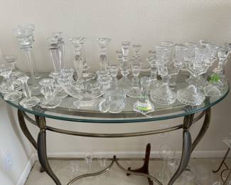 Crystal Candleholders 