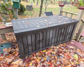 Plastic storage cabinet