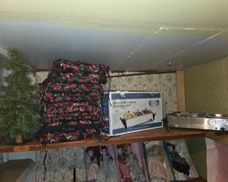 Christmas cushions & Buffet server