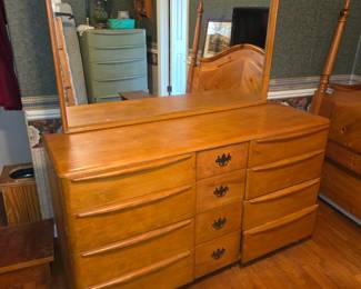 Heywood Wakefield 8 drawer, clean!