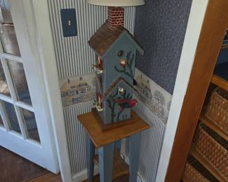 Bird house & stand