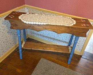 Narrow side table