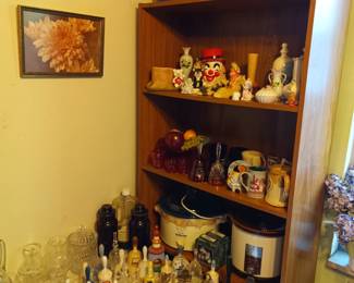 Bells and clowns and other glass