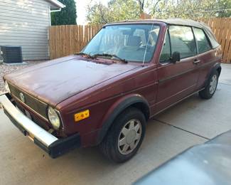 1987 VW Cabriolet