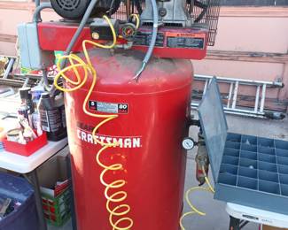 Craftsman 5hp 80 gallon compressor