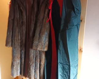 And capes and fur