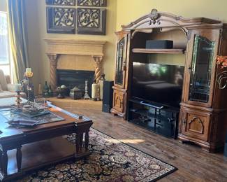 Very functional tv armoire 