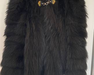 Gorgeous black 1940's fur