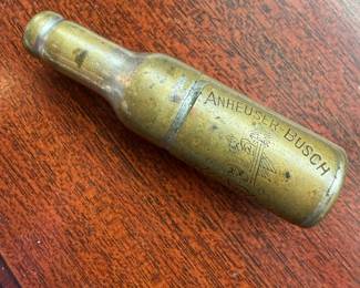 Anheuser Busch Advertising Beer Bottle Corkscrew