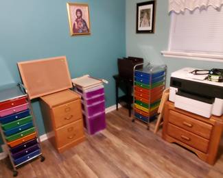 More and more file cabinets and office supplies