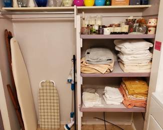 Vases, towels, and candles galore