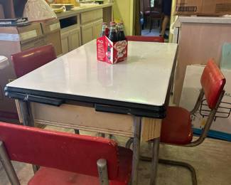 Retro table and chairs