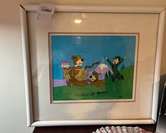 Yogi Bear Signed Print