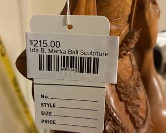 Ida B Marka Bali Sculpture