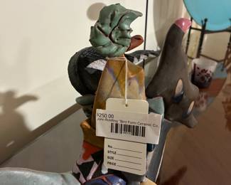 John Rohlfing Bird Form Ceramic