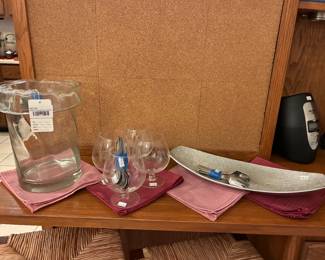 Glass Champagne Cooler