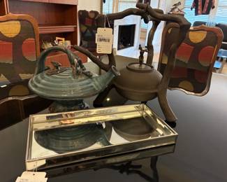 Figural Signed Teapot