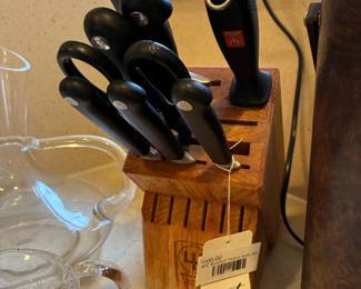9PC Wusthof Trident Knife Set