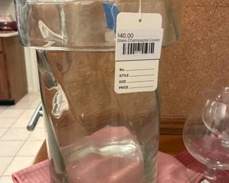 Glass Champagne Cooler