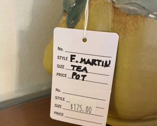 F Martin Tea Pot