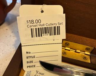 Carvel Hall Cutlery Set