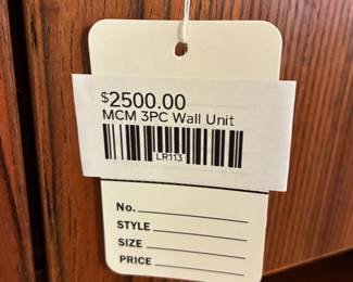 MCM 3pc Wall Unit