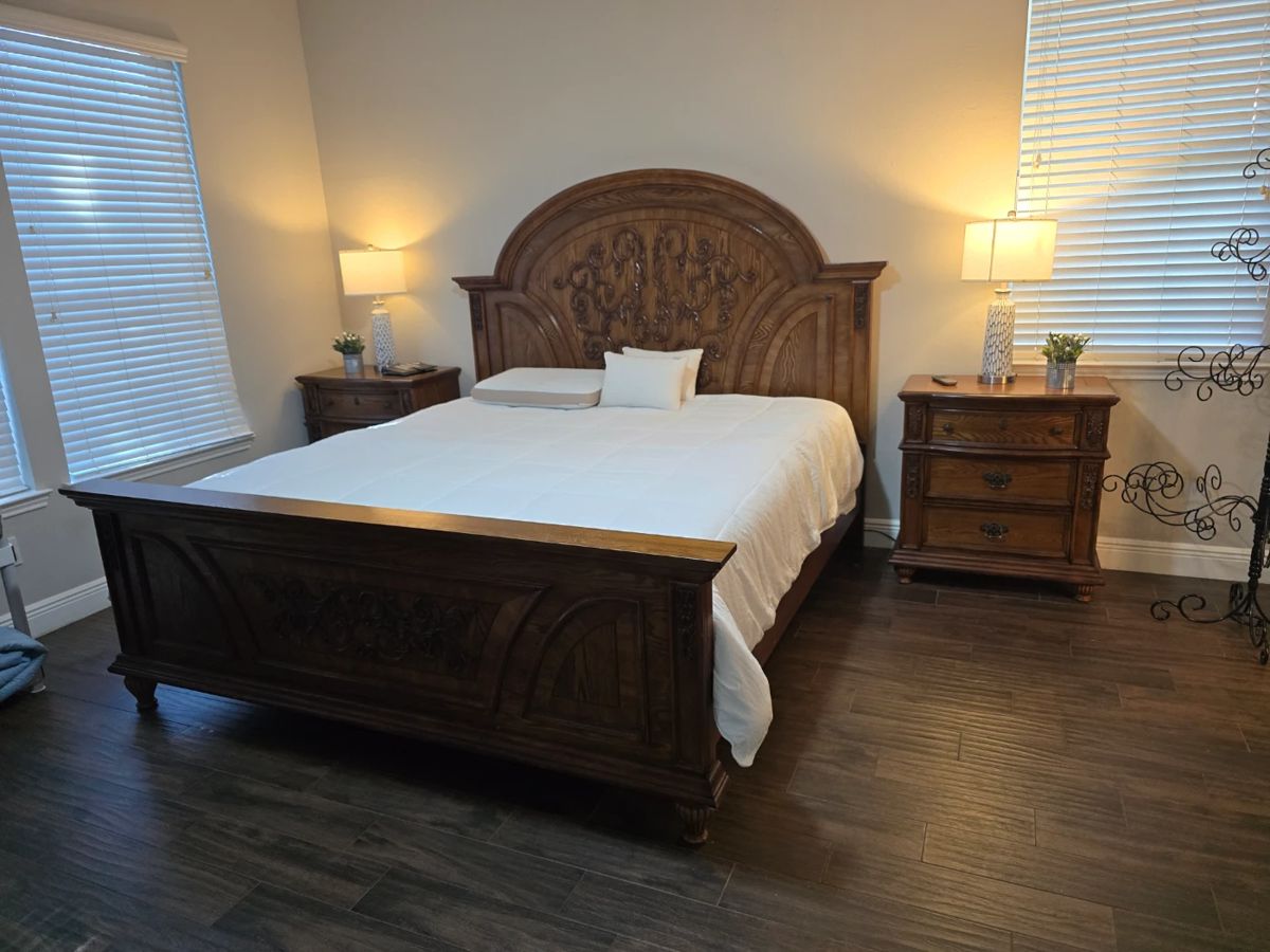 King bed