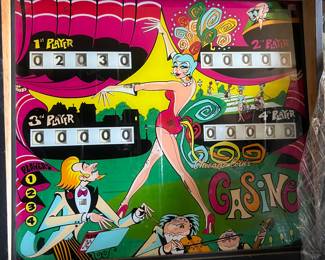 A Casino by Chicago coin… haven’t been able to plug it up yet… will keep you guys posted if I can get electricity to it.