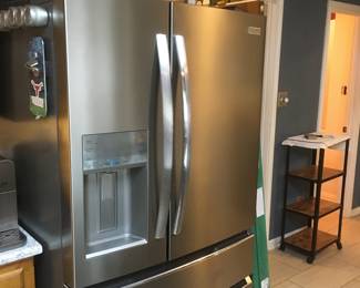 Stainless steel fridge 