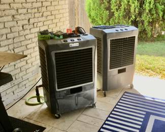 Outdoor AC units 