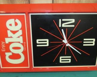 1986 Coke Clock