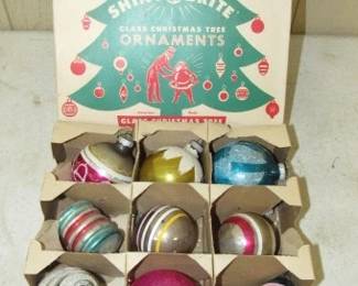 Shiny Brite Christmas Ornaments