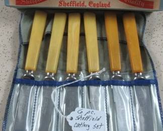 Sheffield Cutlery Set w/Original Box