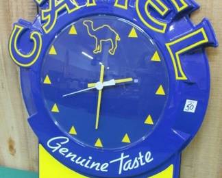 Camel Cigarettes Clock