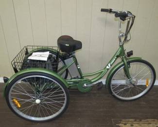 Electric Tricycle w/Battery & Charger - Like New