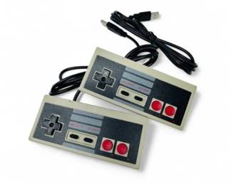 78 PairofRetroNESStyleUSBControllersforPCGaming