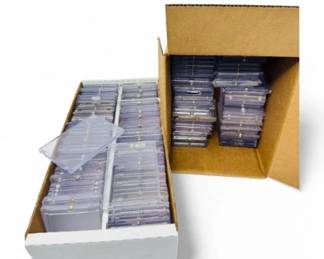 112 OneTouchScrewDownCardHoldersinVariousSizesApprox140pcs