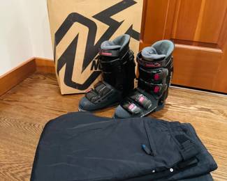 117 NordicaSyntech88SkiBootsSize255wSlalomPants