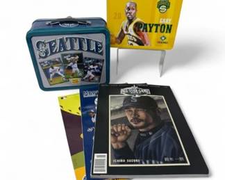 107 SeattleMarinersSonicsCollectiblesMagazinesLunchboxes