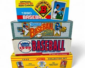 82 1990BaseballCardsSetBowmanDonrussFleerScoreBoKnows