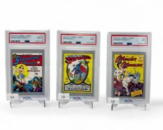 106 1992PSAGradedCardsSupermanWonderWomanSensationComics