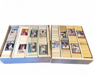 99 6000BaseballCardsMostly1980s1990sDonrussFleerUpperDeck