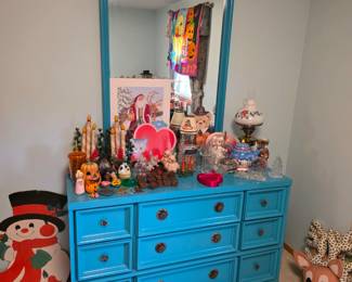 Beautiful Blue painted dresser!