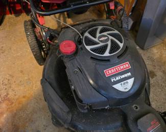 Craftsman mower.