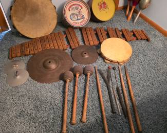 Vintage musical instruments!