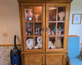 Beautiful curio cabinet!