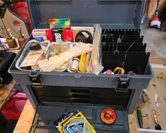 More fishing equipment.