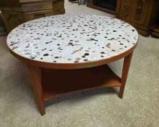 Mid Century Terrazzo, Marble Top table 1960's