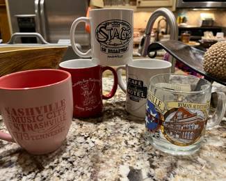 Nashville based mug collection